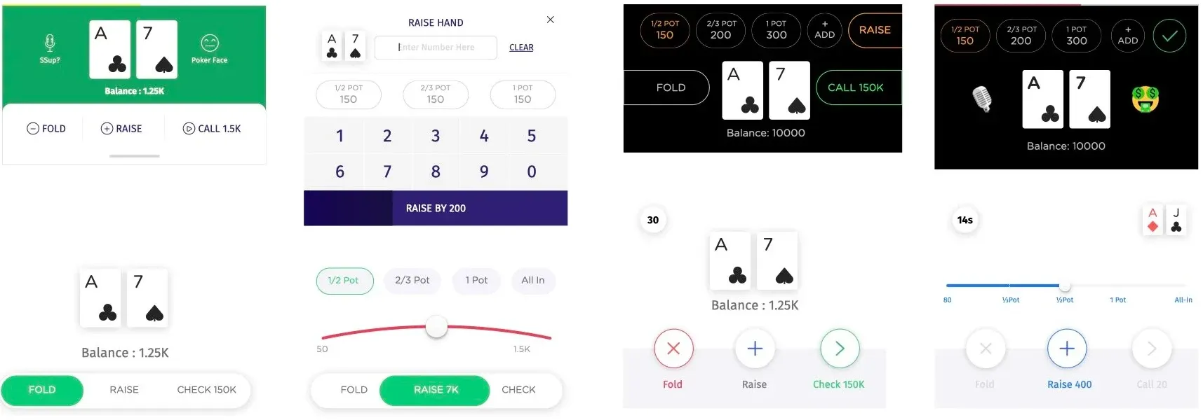 Control panel explorations